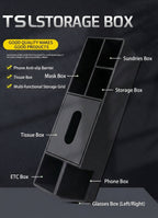 Rear Screen Storage Box for Tesla Model 3/Y