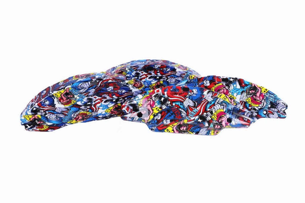 Graffiti-Printed Aerospace-Grade Aluminum Alloy Caliper Covers for Model 3/Y
