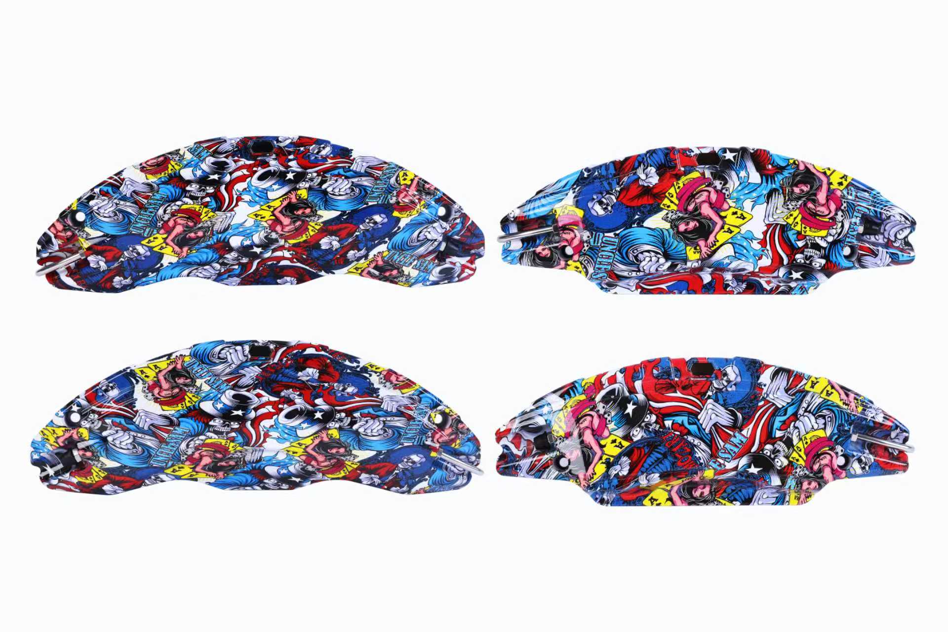 Graffiti-Printed Aerospace-Grade Aluminum Alloy Caliper Covers for Model 3/Y