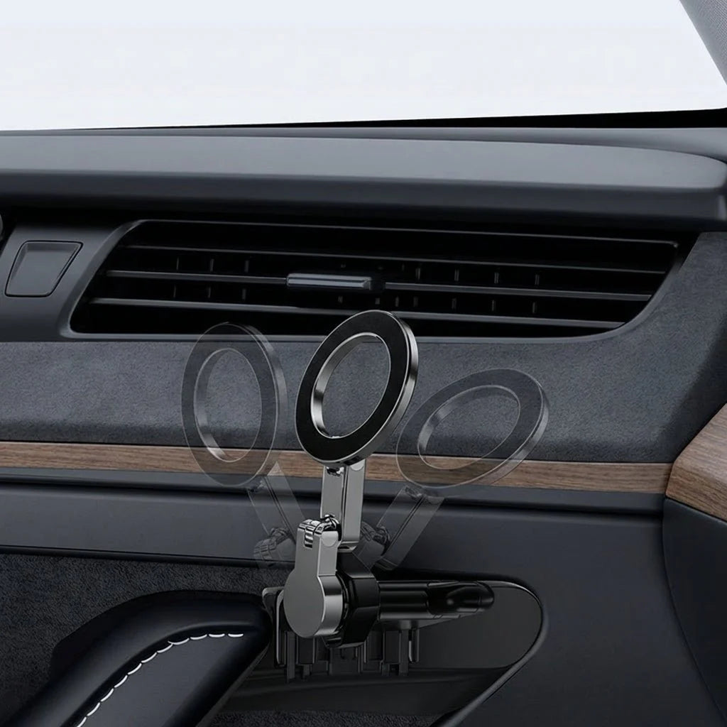 Magnetic Driver Side Door Phone Mount for Tesla Model 3 Highland & Model Y Juniper