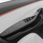 Anti-Scratch Suede Door Handle Guards for Tesla Model 3 Highland / Model Y Juniper