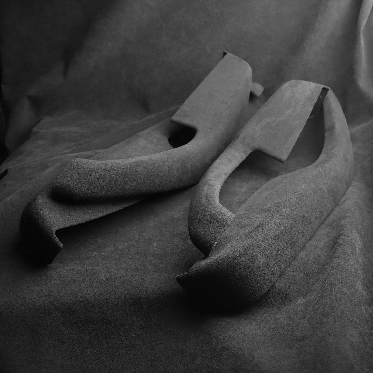Anti-Scratch Suede Door Handle Guards for Tesla Model 3 Highland / Model Y Juniper