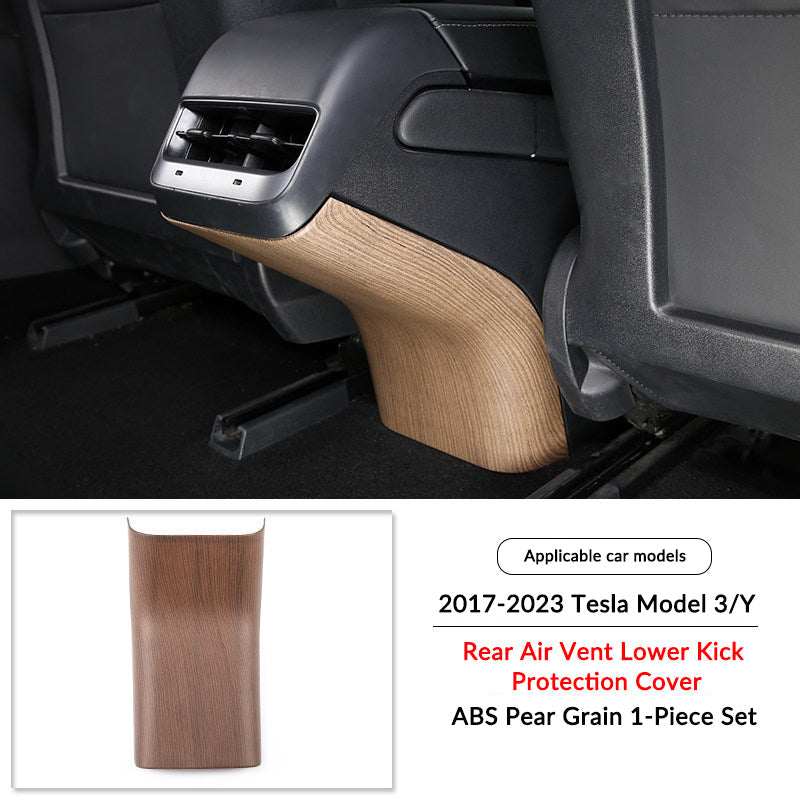 Pear Wood Grain Interior Protective Cover for Tesla Model 3/Y