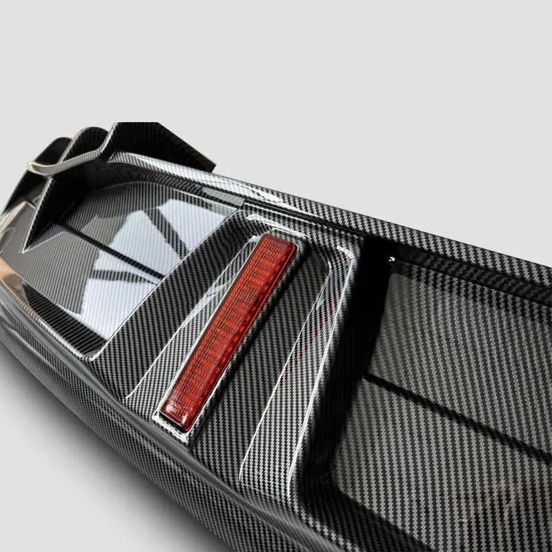 Rear Diffuser for Tesla Model Y with LED Lights