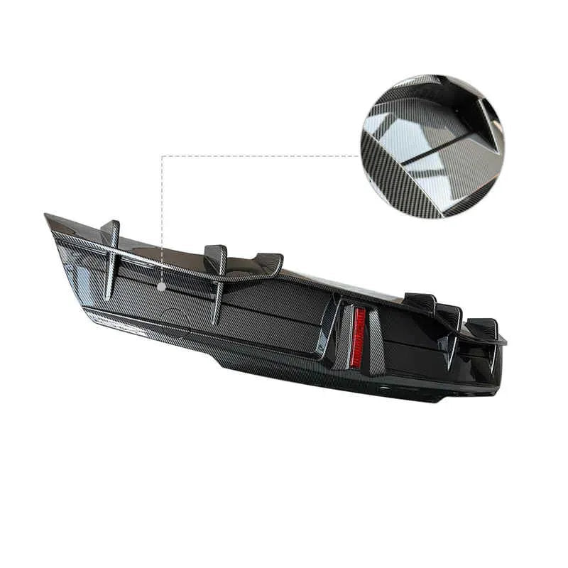 Rear Diffuser for Tesla Model Y with LED Lights
