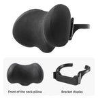 Suede Memory Foam Neck Pillow for Tesla Model 3/Y - Height Adjustable