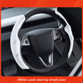 Suede Sport Steering Wheel Cover for Tesla Model 3 /Y