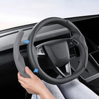 Suede Sport Steering Wheel Cover for Tesla Model 3 /Y