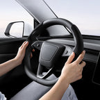 Suede Sport Steering Wheel Cover for Tesla Model 3 /Y