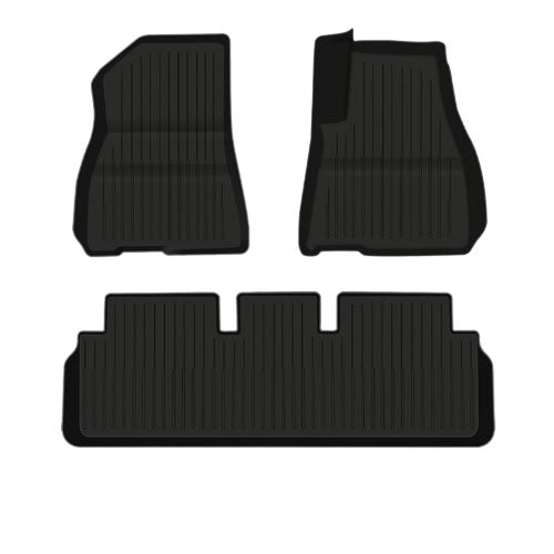 TPE+Menes Double Layer Floor Mats for Tesla Model 3/Y