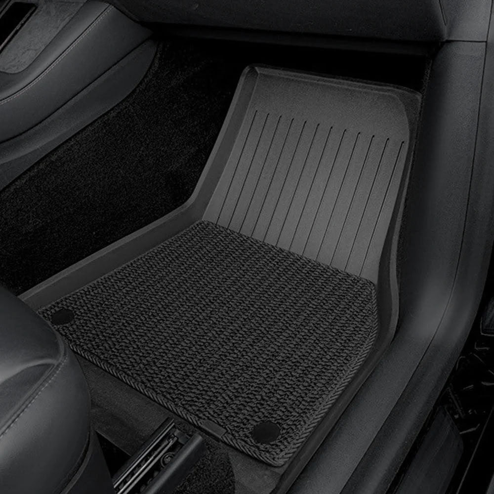 TPE+Menes Double Layer Floor Mats for Tesla Model 3/Y