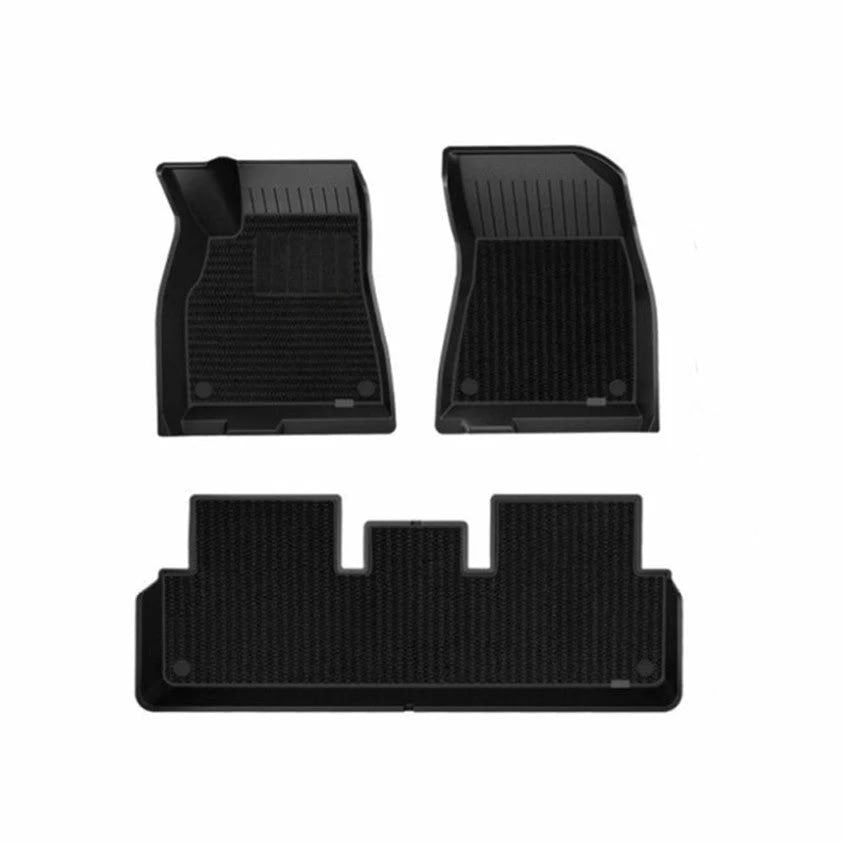 TPE+Menes Double Layer Floor Mats for Tesla Model 3/Y