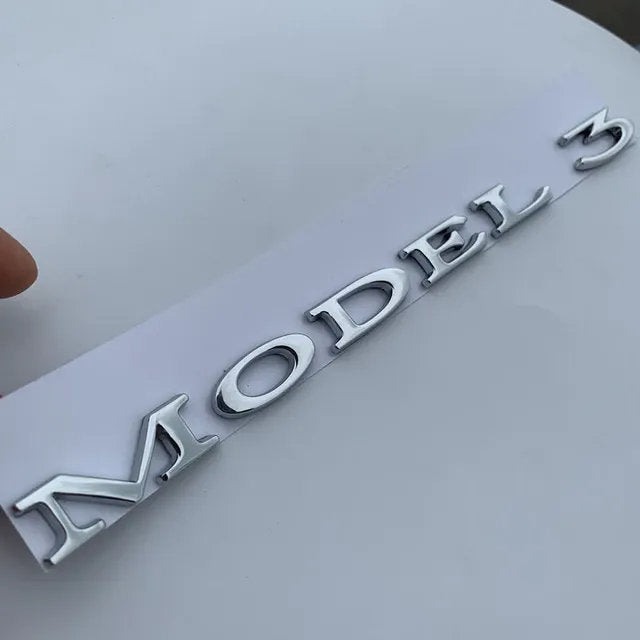 Tesla  Model 3/Y/X/S Emblem