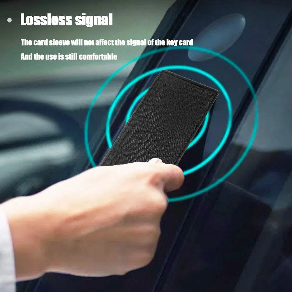 Tesla Model 3/Y Card Key Holder - Precision Fit & Signal Friendly