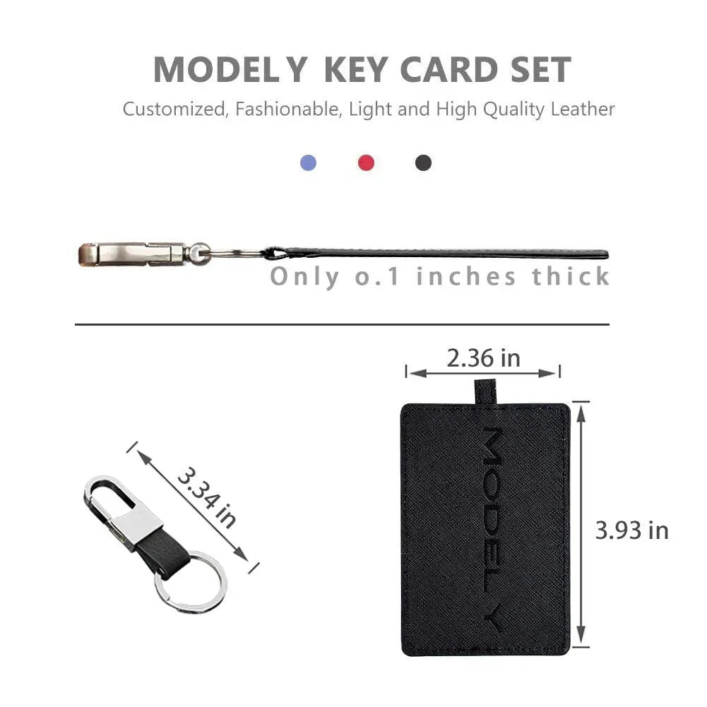 Tesla Model 3/Y Card Key Holder - Precision Fit & Signal Friendly