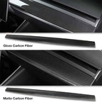 Tesla Model 3/Y Dashboard Cover - Real Molded Carbon Fiber