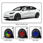 Tesla Model 3 Floating Cap (4pcs)