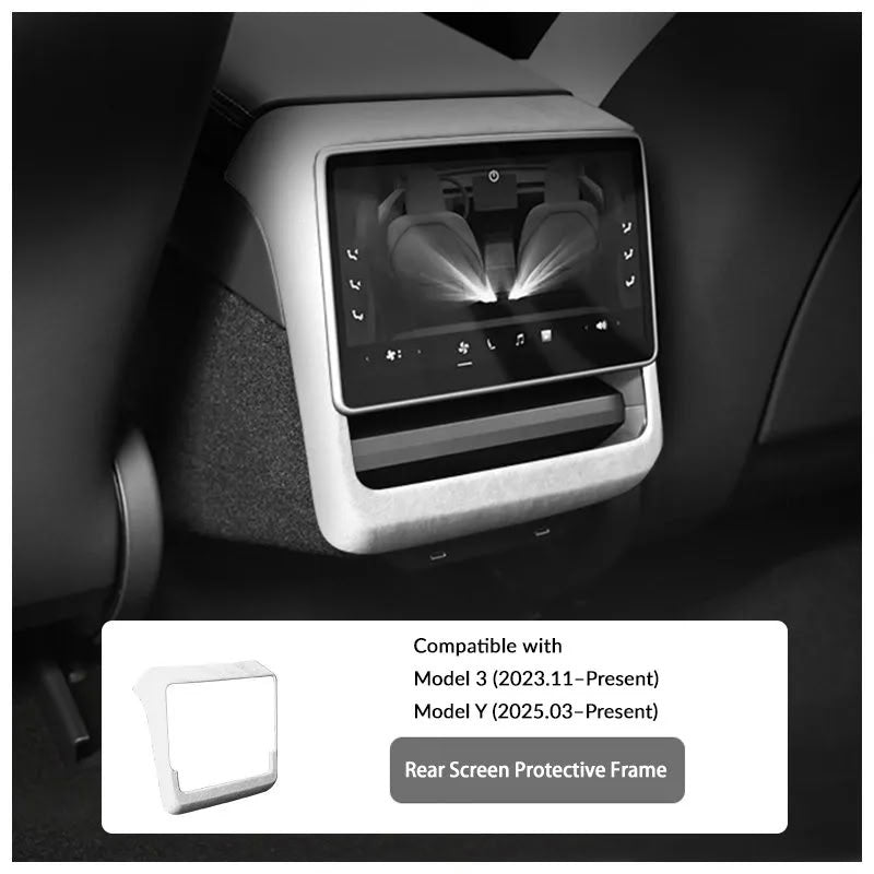 Tesla Model Y Juniper / 3 Highland Suede Armrest Cover & Interior Trim Kit (5-Piece)