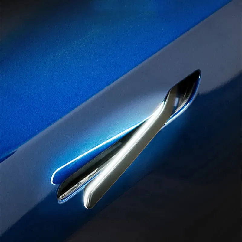 Auto Door Handle With LED for Tesla Model Y / 3 (4PCS)