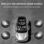 Auto Door Handle With LED for Tesla Model Y / 3 (4PCS)