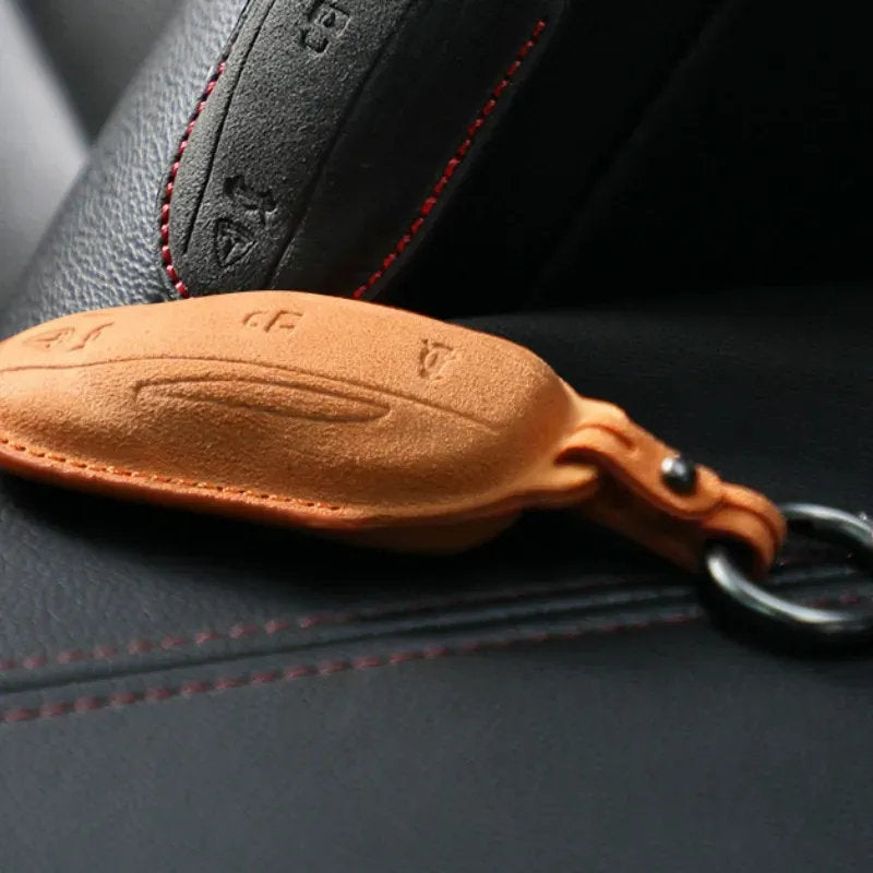Tesla Model S/3/X/Y Key Holder (Alcantara)