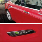 Tesla Model S Door Handle Protectors (2012-2020) – Carbon Fiber Style
