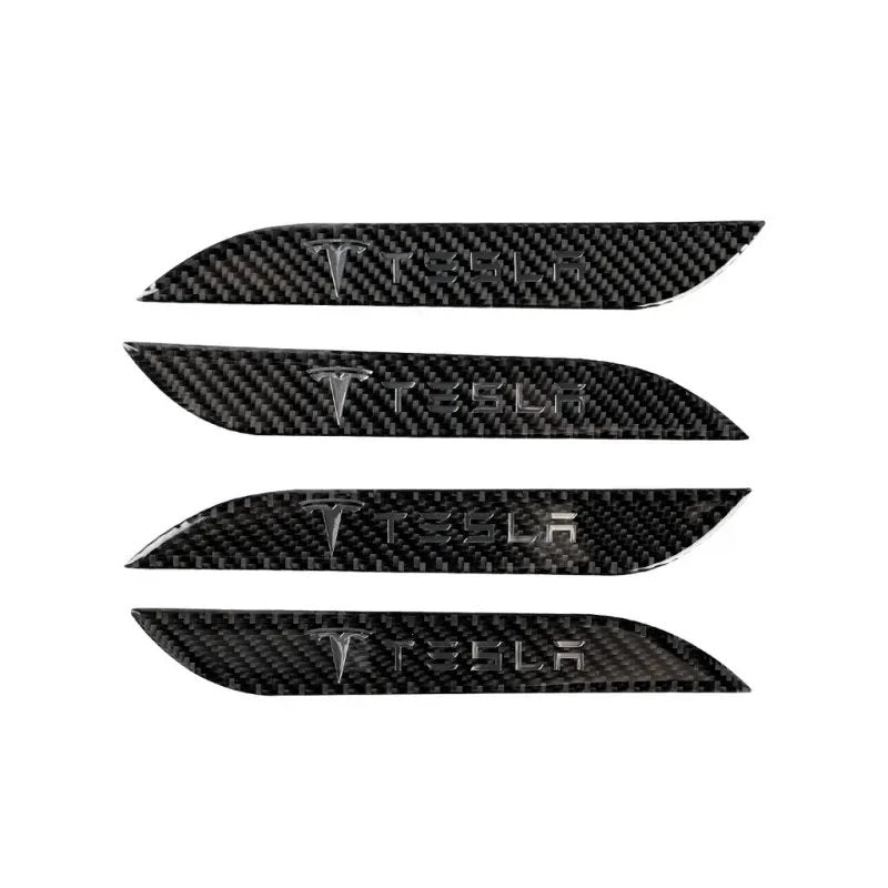 Tesla Model S Door Handle Protectors (2012-2020) – Carbon Fiber Style