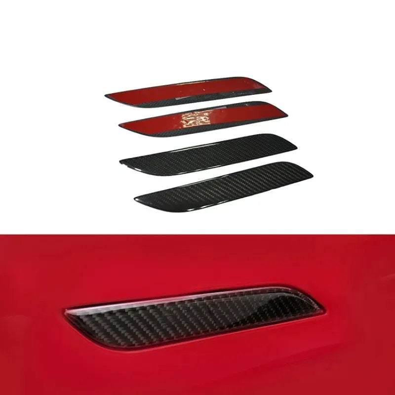 Tesla Model S Door Handle Replacement – Real Carbon Fiber Trim (2020-2023)