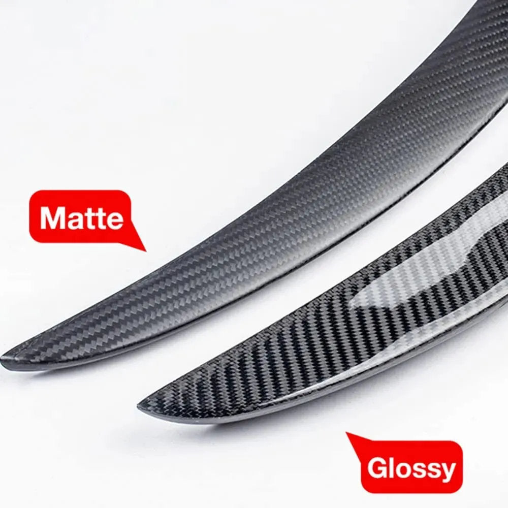 Real Carbon Fiber Trunk Spoiler for Tesla Model S