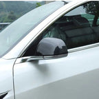 Tesla Model Y Carbon Fiber Mirror Caps (2020-2023)
