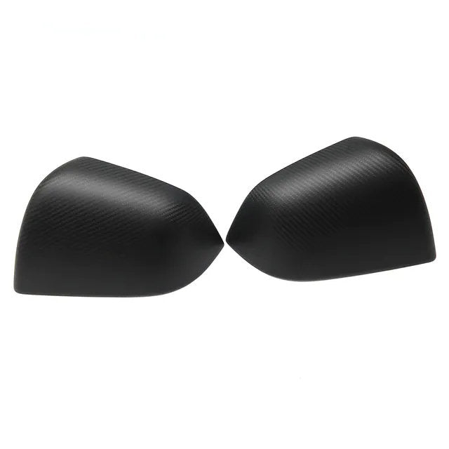 Tesla Model Y Carbon Fiber Mirror Caps (2020-2023)