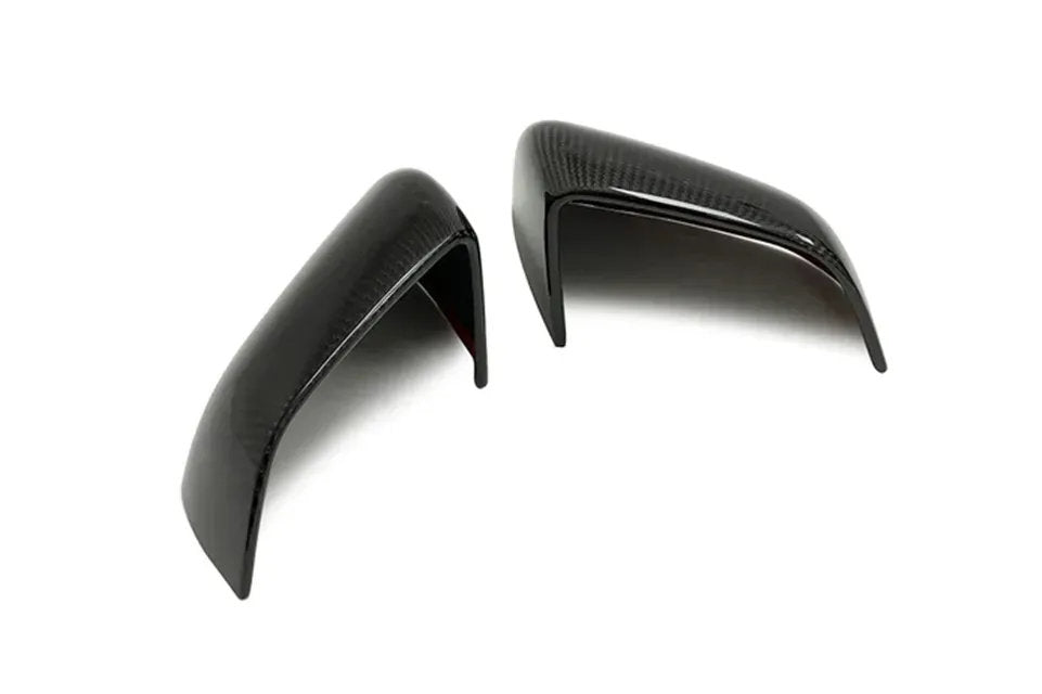 Tesla Model Y Carbon Fiber Mirror Caps (2020-2023)