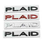 Tesla Plaid Emblem (Various Colors)