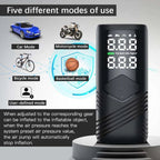 Tesla Smart Wireless Inflatable Pump – 150 PSI, 5000mAh Battery, Portable & Intelligent Tire Inflato