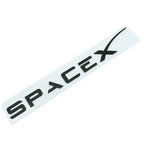 Tesla SpaceX Emblem – 3D Zinc Alloy Badge for Model S/3/X/Y