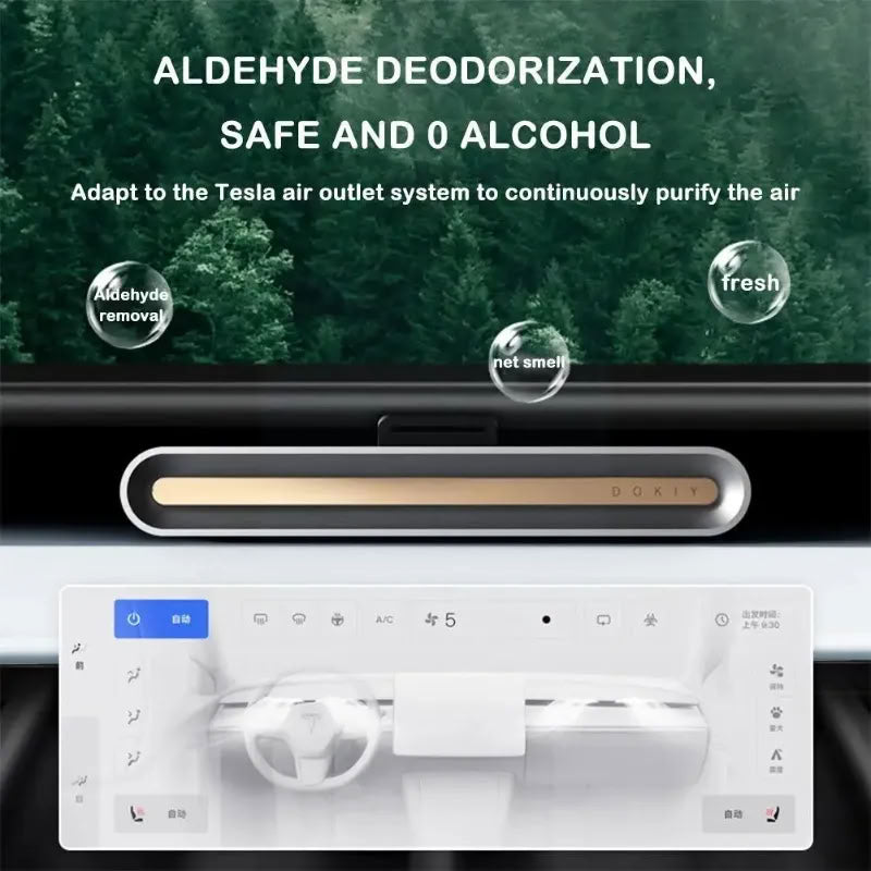Air Freshener for Tesla Model 3 / Model Y – Air Vent Diffuser with Natural Fragrance