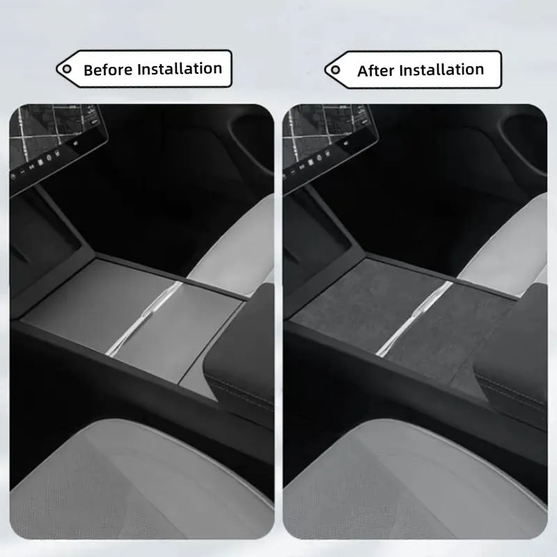 Tesla Model 3 Highland/ Model Y Juniper Alcantara Center Console Patch