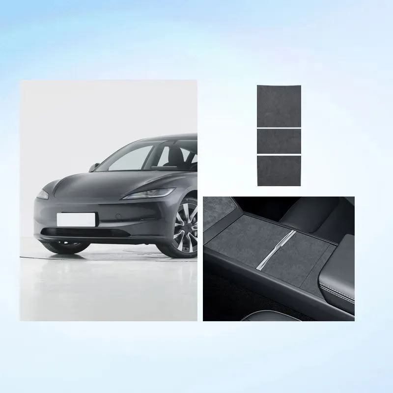 Tesla Model 3 Highland/ Model Y Juniper Alcantara Center Console Patch