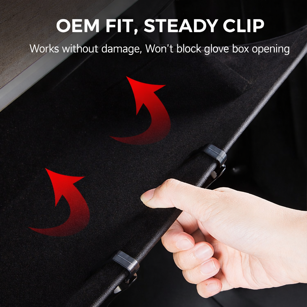 Tesla Model 3/Y Passenger Hook Glove Box Organizer