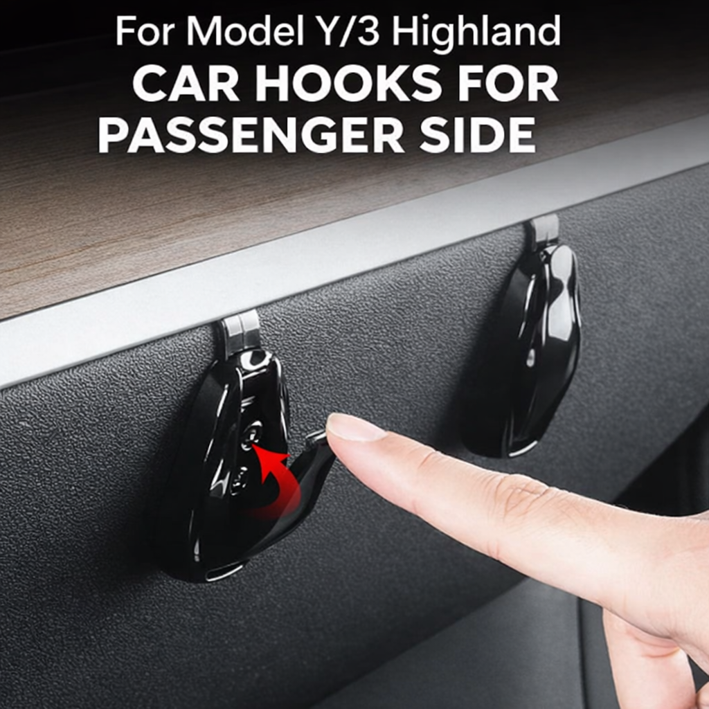 Tesla Model 3/Y Passenger Hook Glove Box Organizer