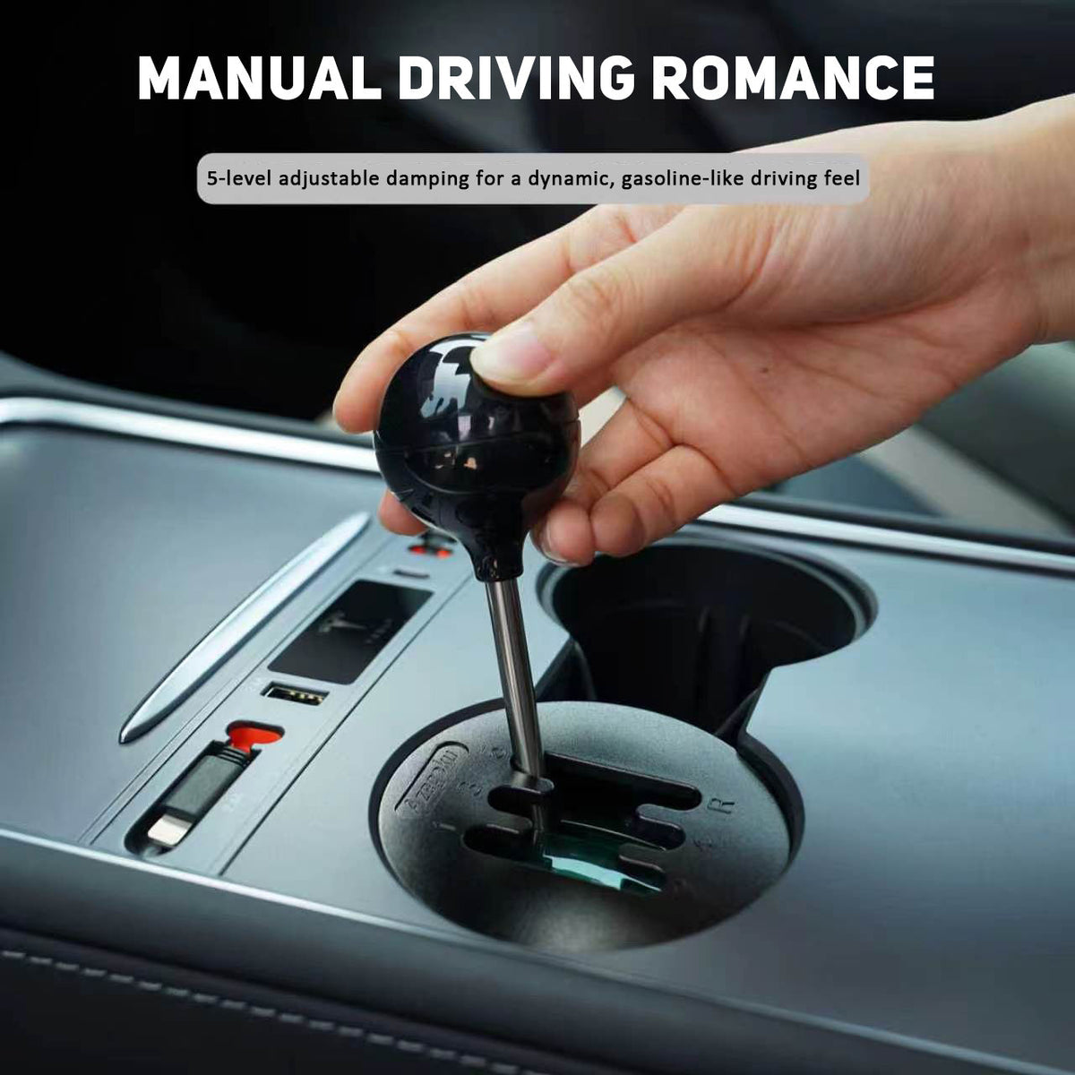 Tesla Model 3/Y Shift Joystick Decompression Manual Transmission Ornament