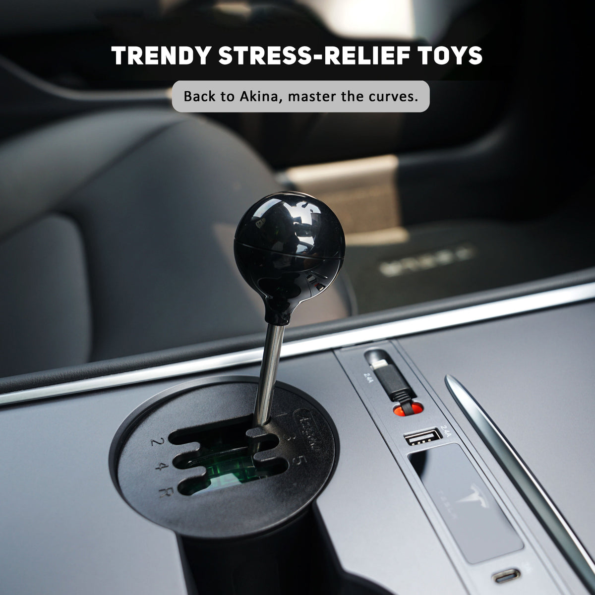 Tesla Model 3/Y Shift Joystick Decompression Manual Transmission Ornament