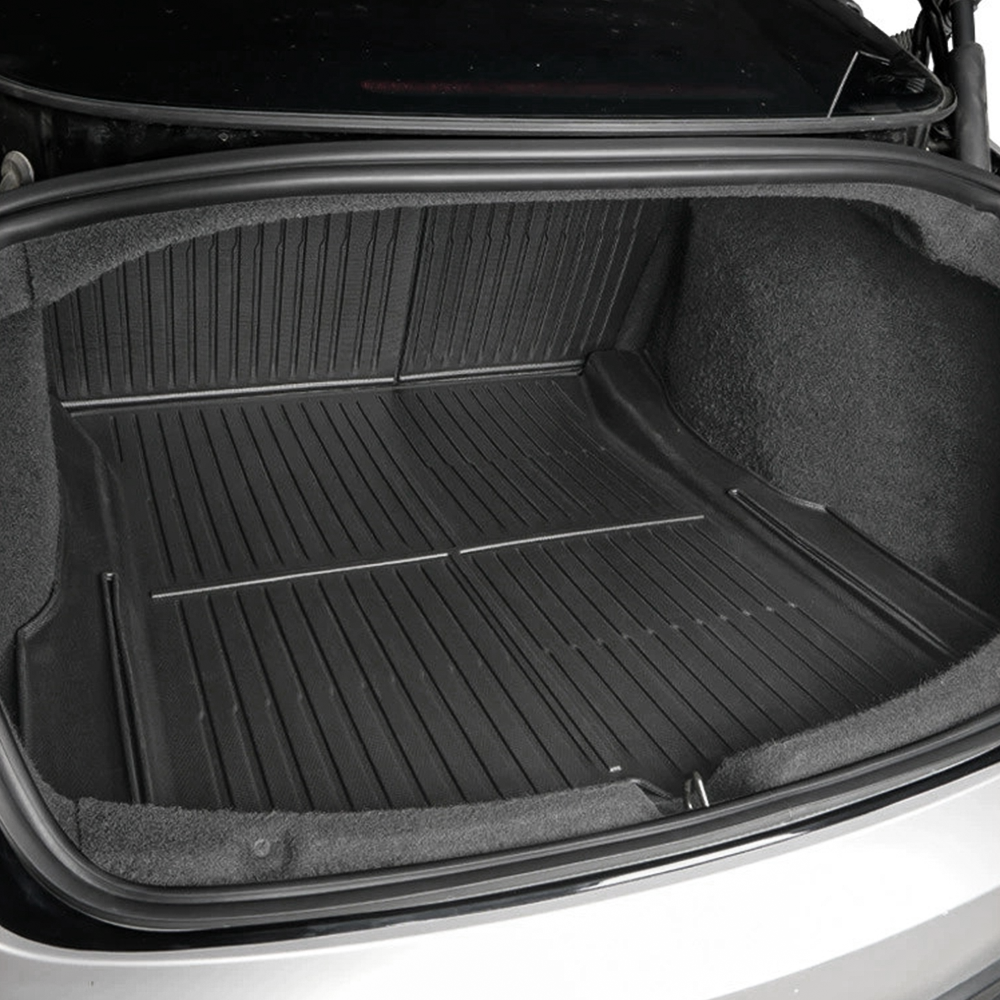 Trunk Mat With Backrest Mat for Tesla Model 3 Highland