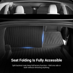 Trunk Mat With Backrest Mat for Tesla Model 3 Highland