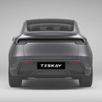 Trunk Tailgate Applique for Tesla Model Y Juniper - Real Dry Molded Carbon Fiber