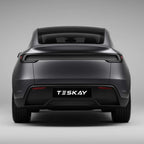 Trunk Tailgate Applique for Tesla Model Y Juniper - Real Dry Molded Carbon Fiber