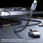 USB Hub Docking Station for Tesla Model Y Juniper/ Model 3 Highland: 125W Ultra-Fast Charging, Smart Temperature Control, Seamless Integration