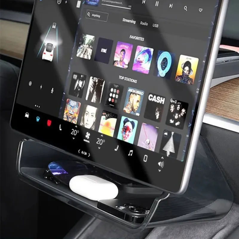 Under Screen Storage Tray for Model 3 Highland/Model Y Juniper
