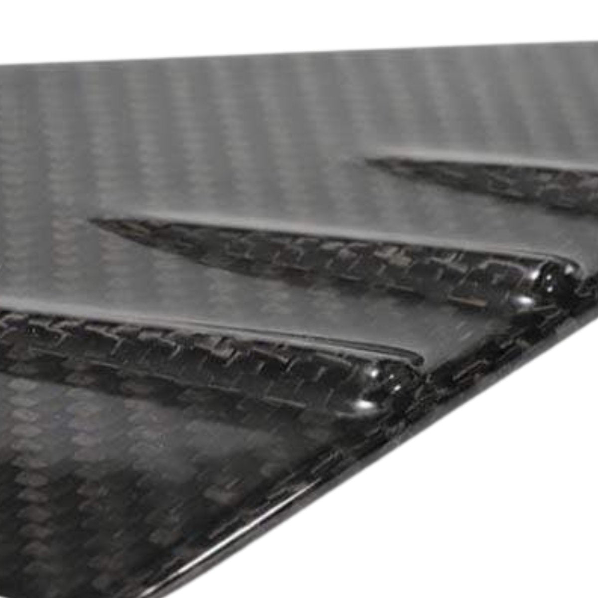 Dry Carbon Fiber A-Pillar Glass Trim for Tesla Model 3/Y