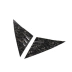 Dry Carbon Fiber A-Pillar Glass Trim for Tesla Model 3/Y